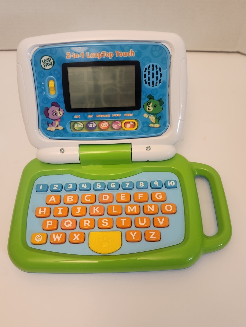 LeapFrog 2-in-1 LeapTop Touch Toy Laptop - Blue & Green